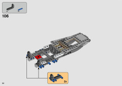 LEGO 75292 instructions page 84 – build guide