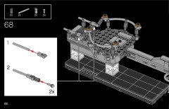 LEGO 75294 instructions page 68 – build guide