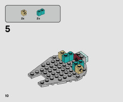 LEGO 75295 instructions page 10 – build guide