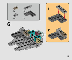 LEGO 75295 instructions page 11 – build guide
