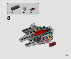 LEGO 75295 instructions page 13 – build guide