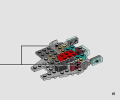 LEGO 75295 instructions page 15 – build guide