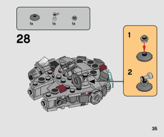 LEGO 75295 instructions page 35 – build guide