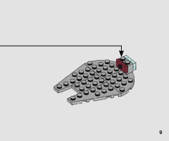 LEGO 75295 instructions page 9 – build guide