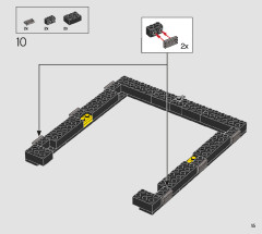 LEGO 75296 instructions page 15 – build guide