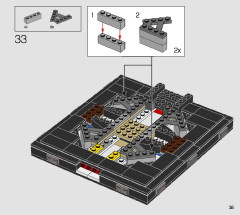 LEGO 75296 instructions page 35 – build guide
