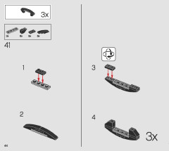 LEGO 75296 instructions page 44 – build guide
