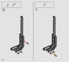 LEGO 75296 instructions page 70 – build guide