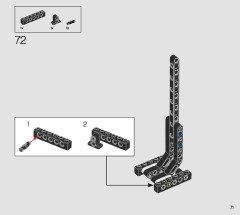 LEGO 75296 instructions page 71 – build guide