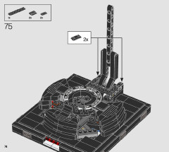 LEGO 75296 instructions page 74 – build guide