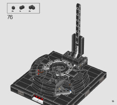 LEGO 75296 instructions page 75 – build guide