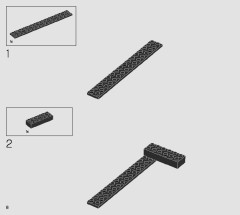 LEGO 75296 instructions page 8 – build guide