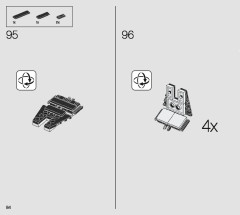 LEGO 75296 instructions page 84 – build guide