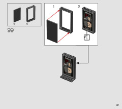 LEGO 75296 instructions page 87 – build guide