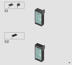 LEGO 75296 instructions page 89 – build guide
