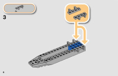 LEGO 75297 instructions page 8 – build guide