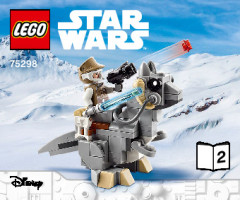 LEGO 75298 instructions page 1 – build guide