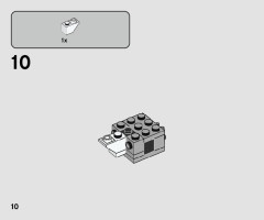 LEGO 75298 instructions page 10 – build guide