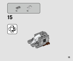 LEGO 75298 instructions page 15 – build guide