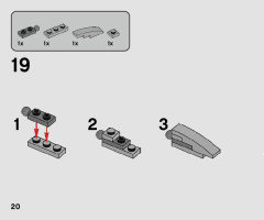 LEGO 75298 instructions page 20 – build guide