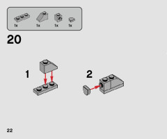 LEGO 75298 instructions page 22 – build guide