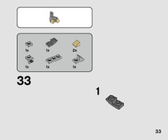 LEGO 75298 instructions page 33 – build guide