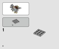 LEGO 75298 instructions page 4 – build guide