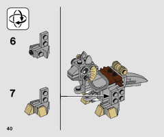 LEGO 75298 instructions page 40 – build guide
