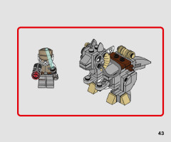 LEGO 75298 instructions page 43 – build guide