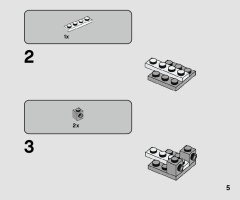 LEGO 75298 instructions page 5 – build guide