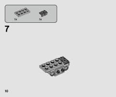 LEGO 75298 instructions page 10 – build guide