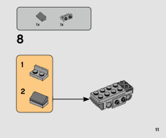 LEGO 75298 instructions page 11 – build guide