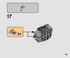 LEGO 75298 instructions page 19 – build guide