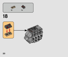 LEGO 75298 instructions page 20 – build guide