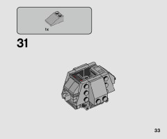 LEGO 75298 instructions page 33 – build guide