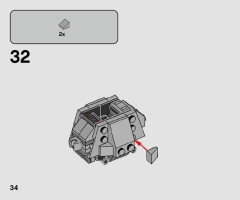 LEGO 75298 instructions page 34 – build guide