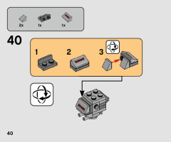 LEGO 75298 instructions page 40 – build guide