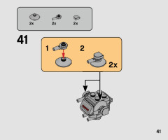 LEGO 75298 instructions page 41 – build guide
