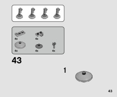 LEGO 75298 instructions page 43 – build guide