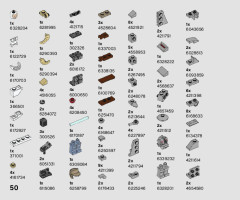 LEGO 75298 instructions page 50 – build guide