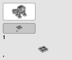 LEGO 75298 instructions page 6 – build guide