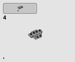 LEGO 75298 instructions page 8 – build guide