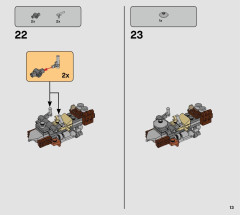 LEGO 75299 instructions page 13 – build guide