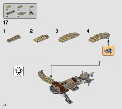 LEGO 75299 instructions page 44 – build guide