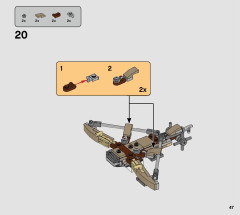 LEGO 75299 instructions page 47 – build guide
