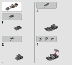 LEGO 75299 instructions page 6 – build guide