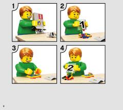 LEGO 75300 instructions page 2 – build guide