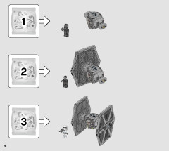 LEGO 75300 instructions page 4 – build guide