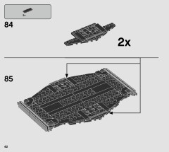 LEGO 75300 instructions page 42 – build guide