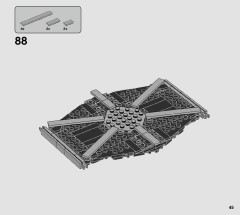 LEGO 75300 instructions page 45 – build guide